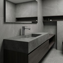 Bateria Umywalkowa REA Drop Tytan Niska