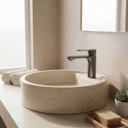 Bateria Umywalkowa REA Drop Tytan Niska