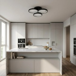 Lampa ścienna kinkiet LED APP1919-W Czarna