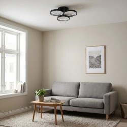 Lampa ścienna kinkiet LED APP1919-W Czarna