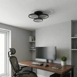 Lampa ścienna kinkiet LED APP1919-W Czarna